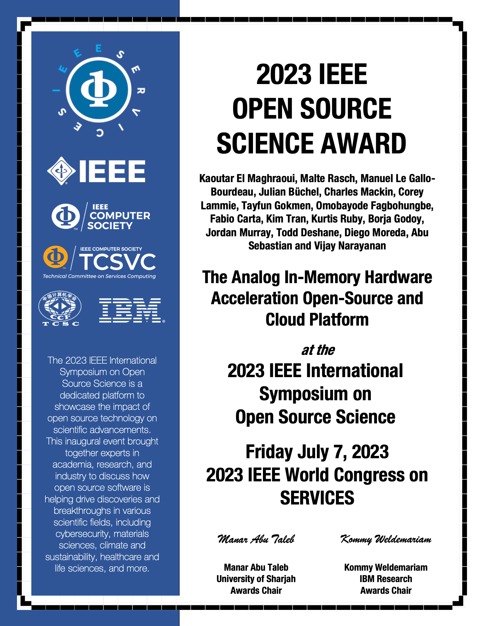 IEEE Award