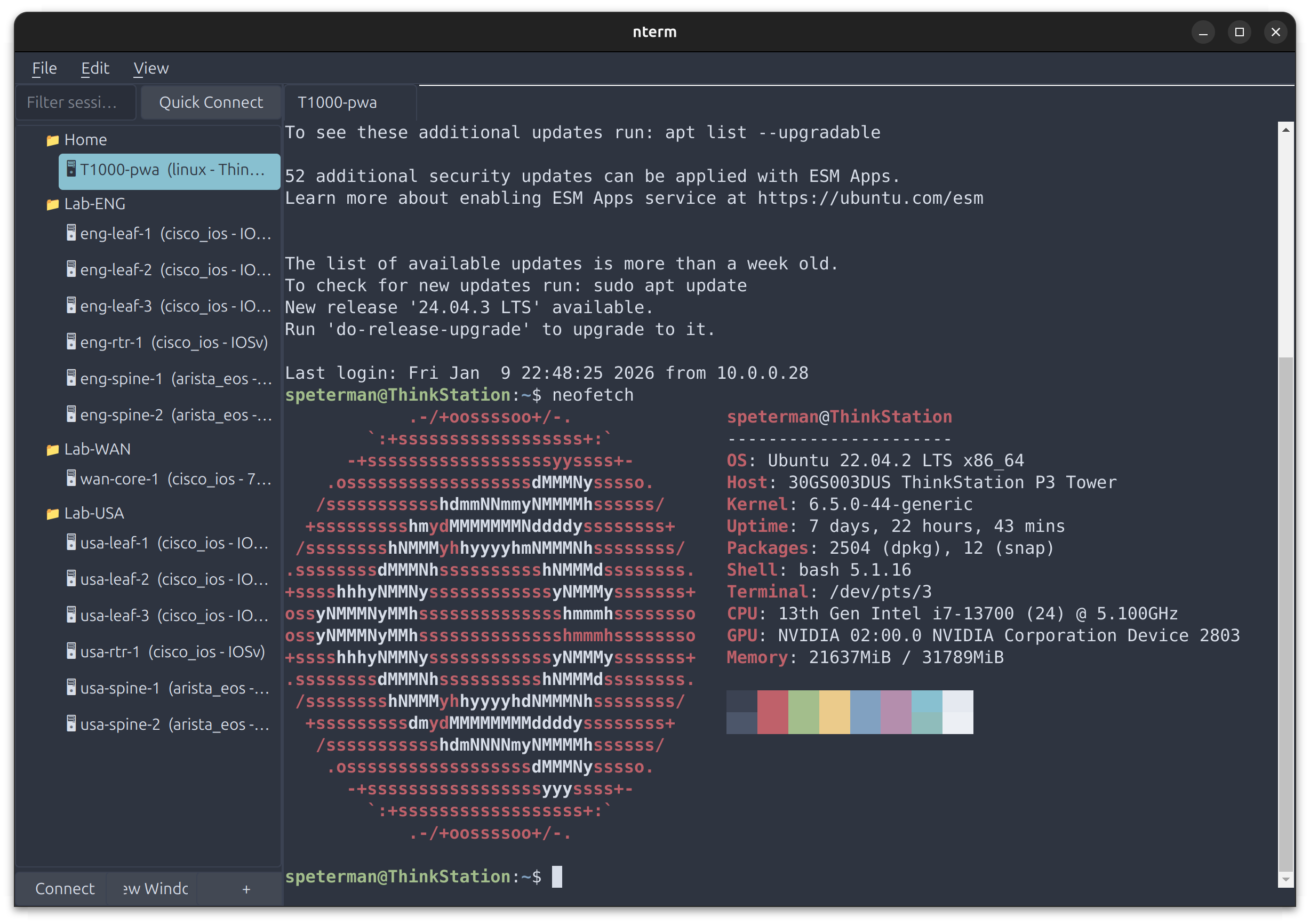 neofetch
