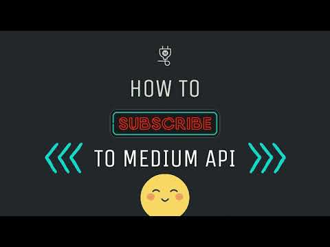 How to get your RapidAPI Key (Subscribe to Medium API)
