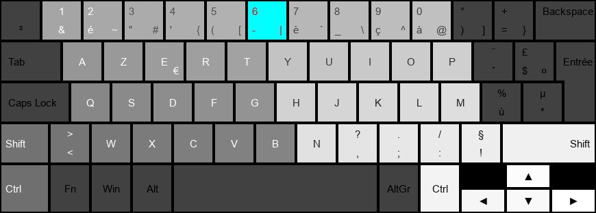 azerty 打字机