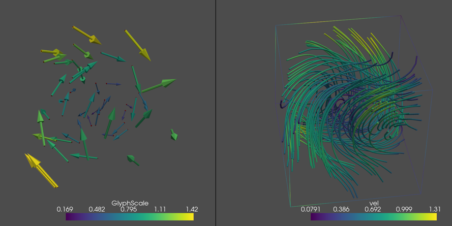 3D vector field