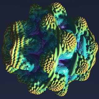 VernonDSL animated Mandelbulb