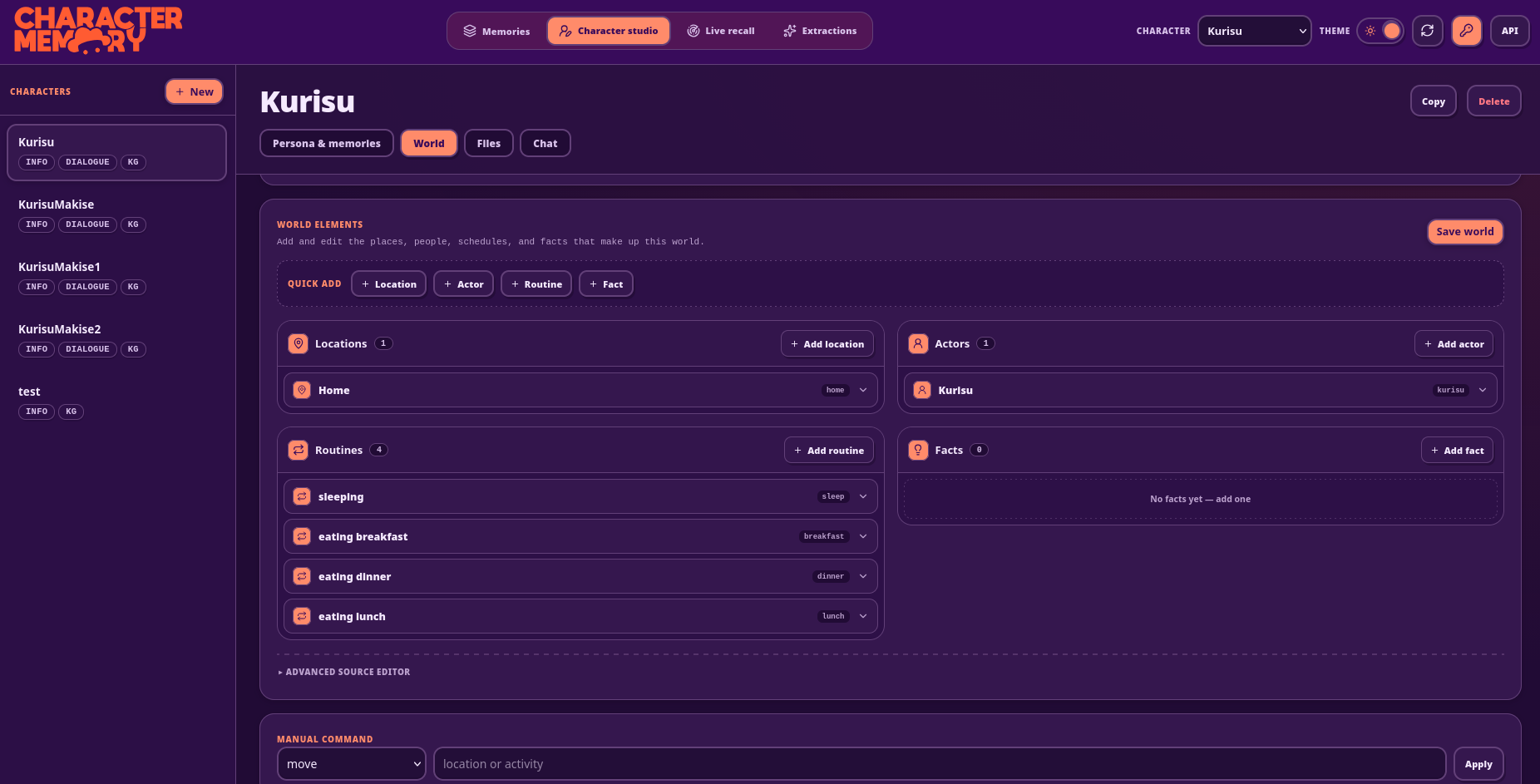 World Editor (Dark)