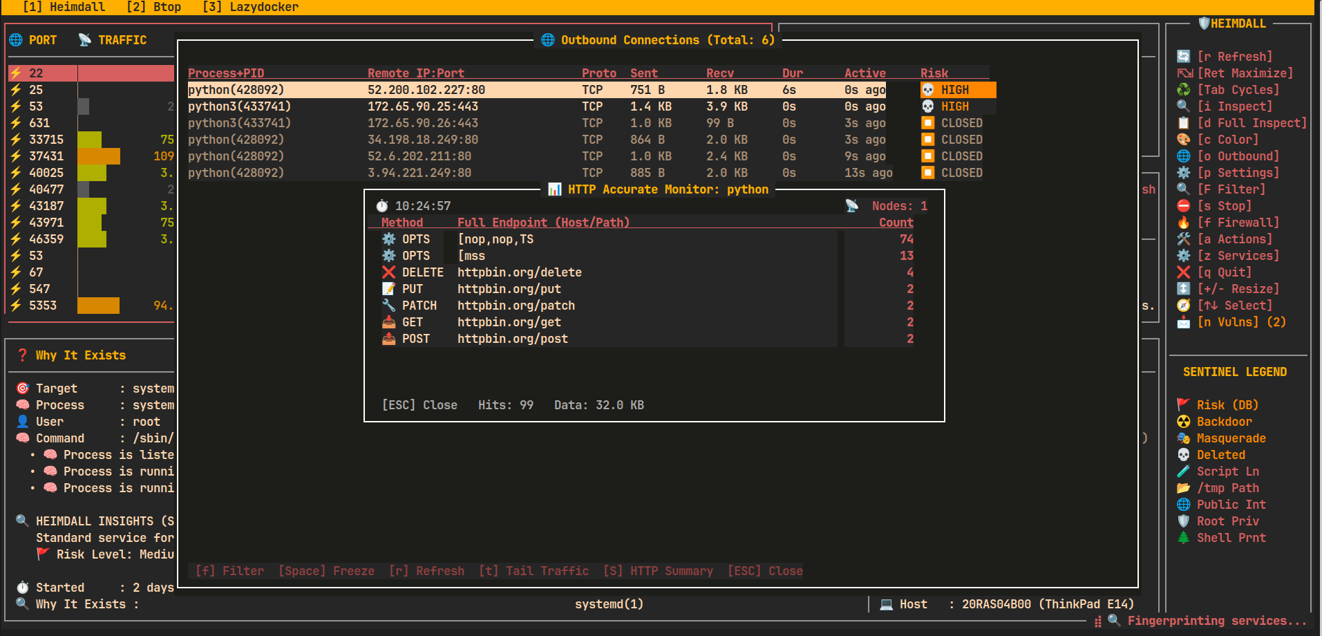heimdall http monitor