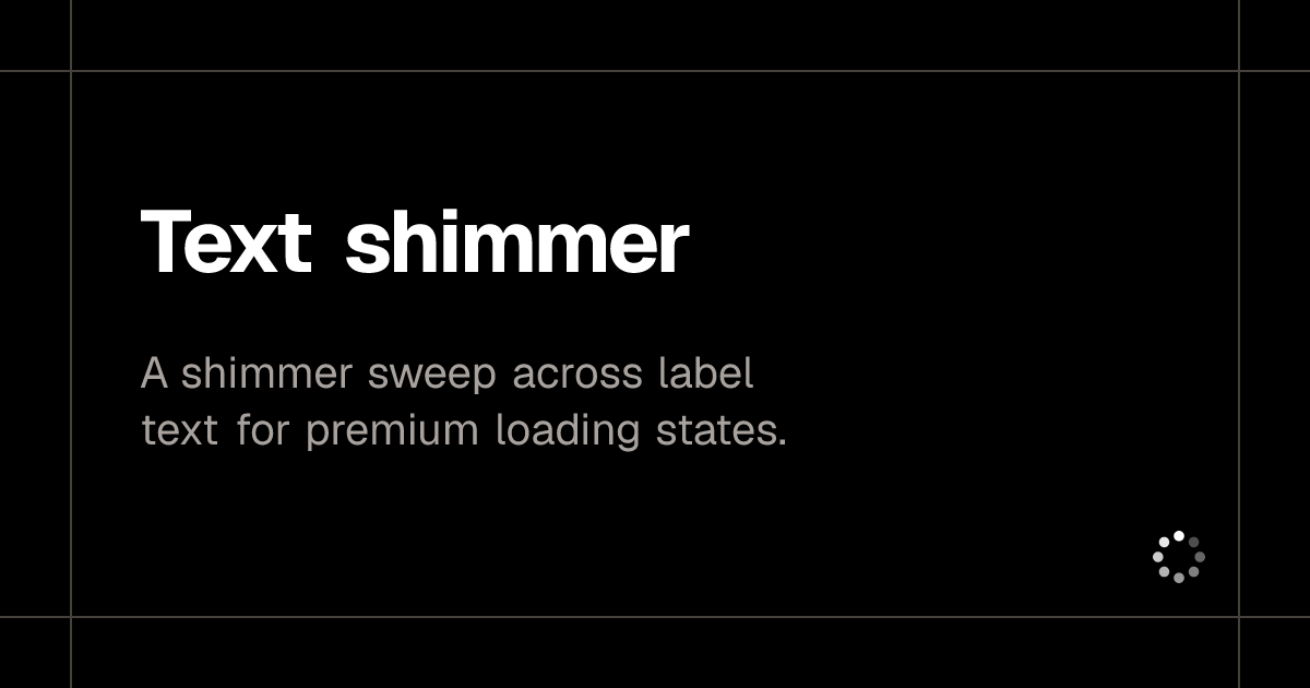 text-shimmer