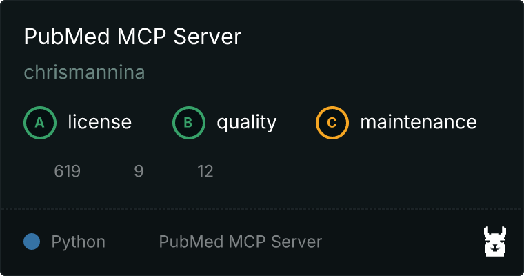 PubMed Server MCP server