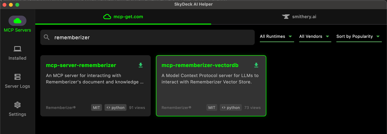 SkyDeck AI Helper App installation