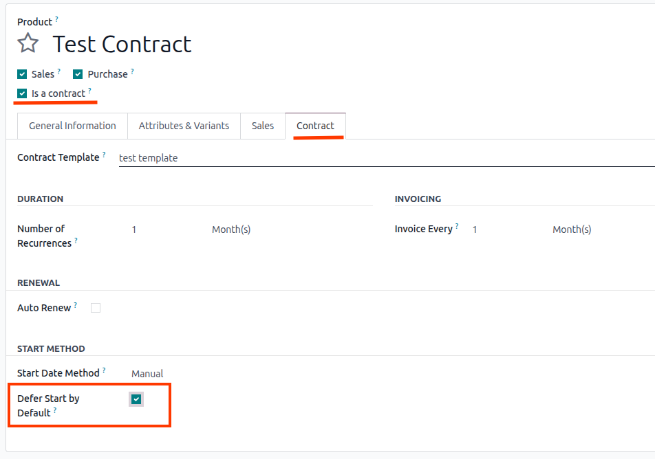 Product Configuration