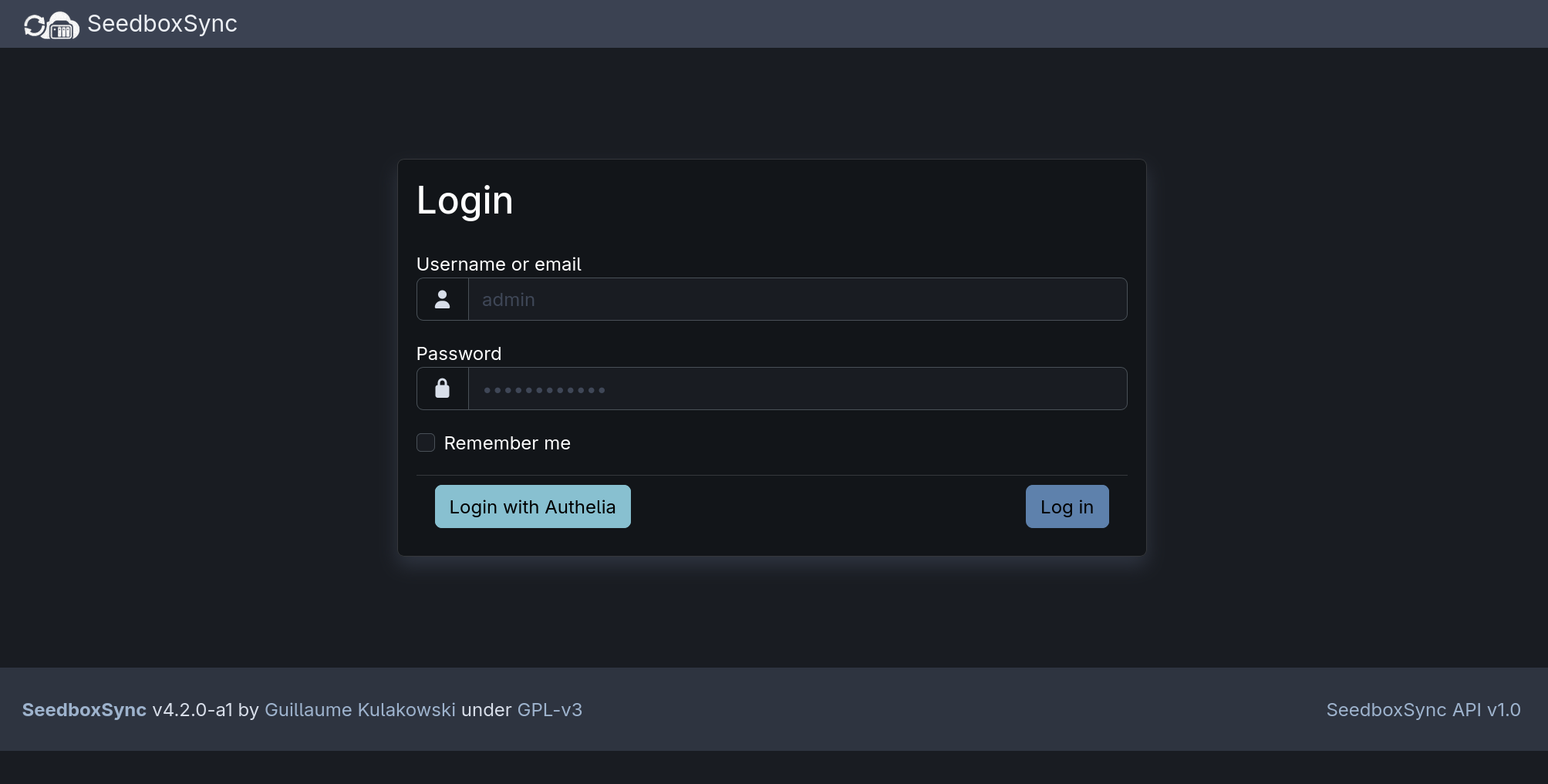 Main page