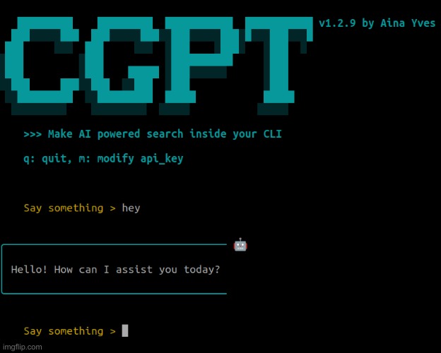 Cgpt PyPI