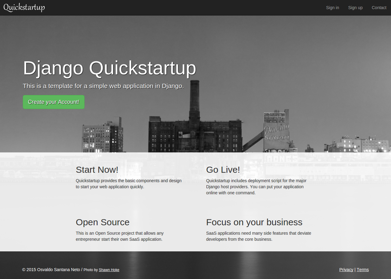 Landing Page
