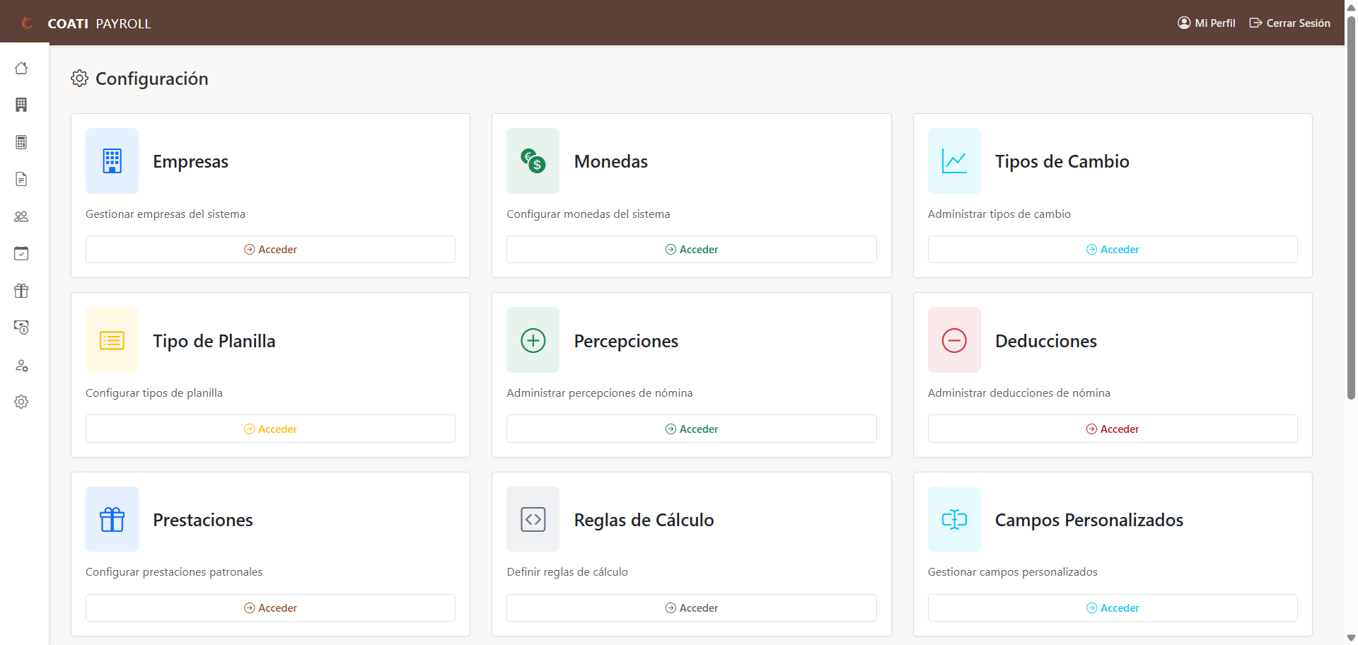 NOW LMS landing page