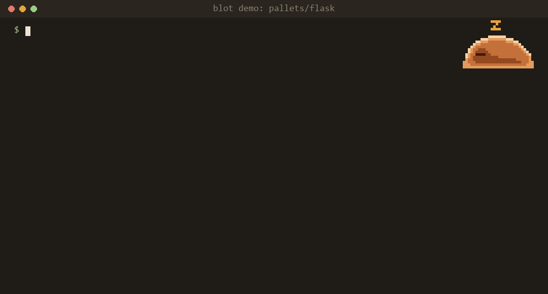 Blot catching a real Flask regression