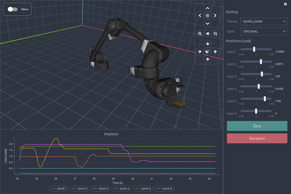 Robot 3D example