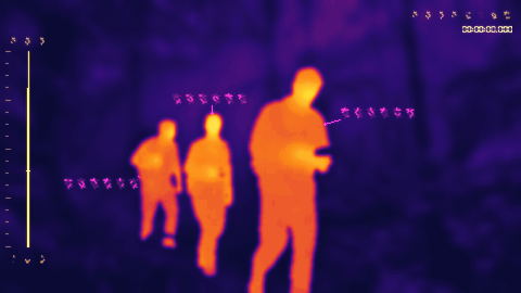 Ironbow with coordinated orange and purple HUD colors