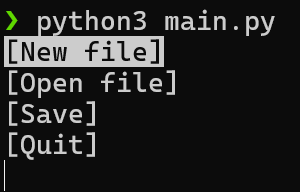 Default example