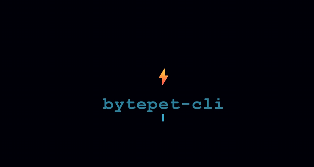 Watch bytepet-cli demo