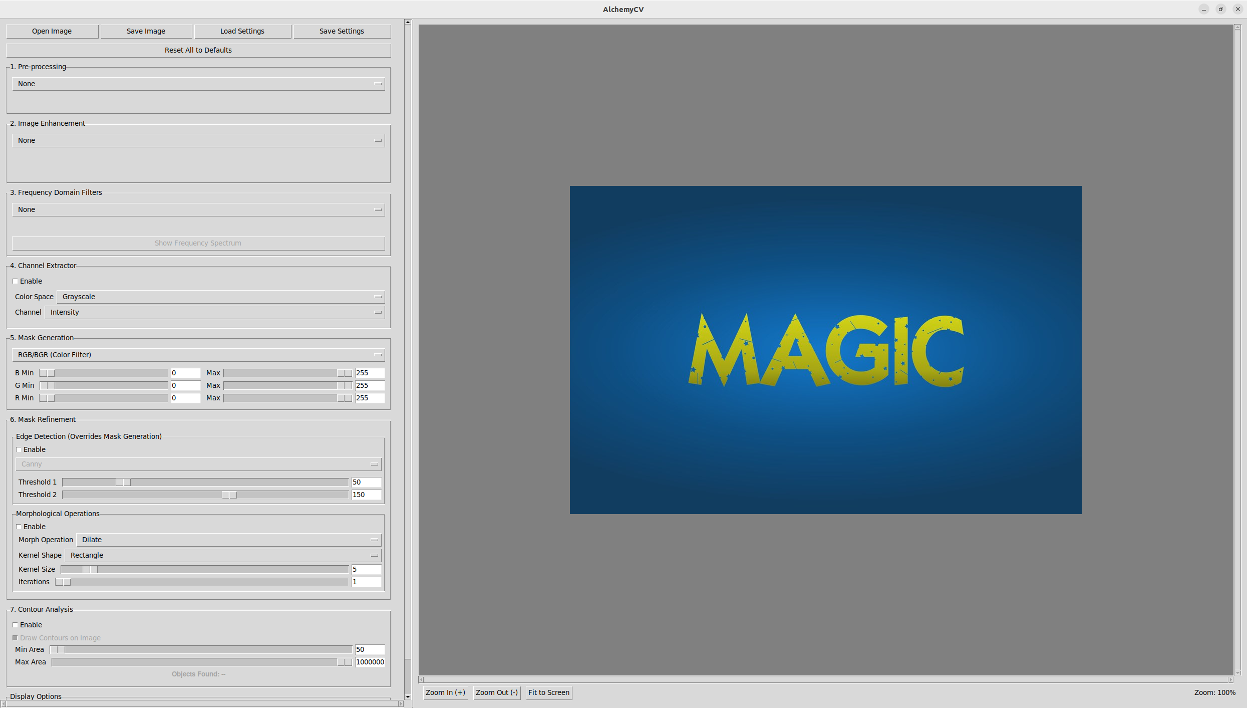 AlchemyCV Screenshot