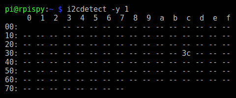Detect I2C Address