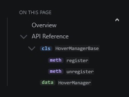 Default local ToC with Furo