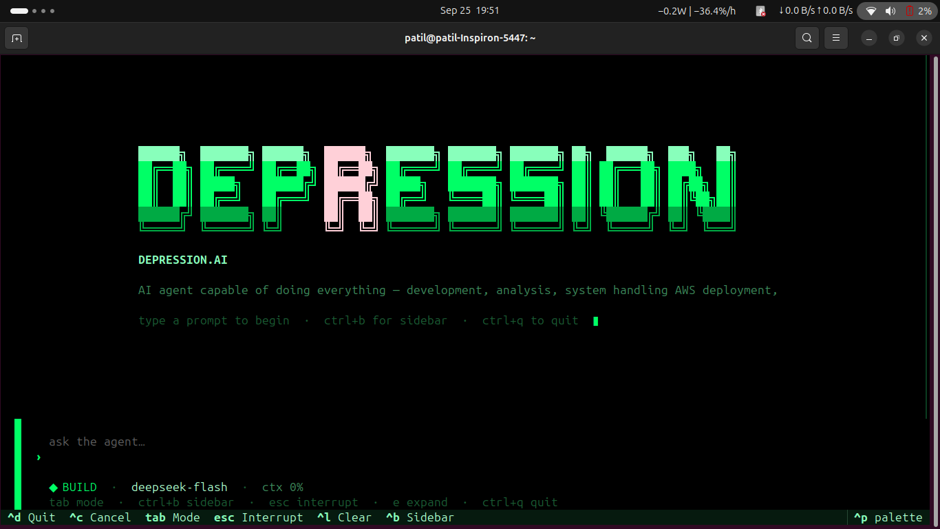 depression.ai TUI
