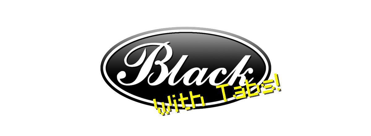 Black (With Tabs) Logo