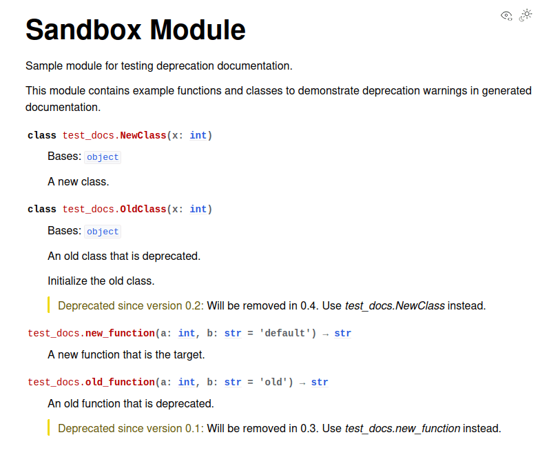 Documentation Sample