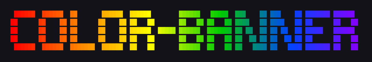 ansi_regular rainbow lr