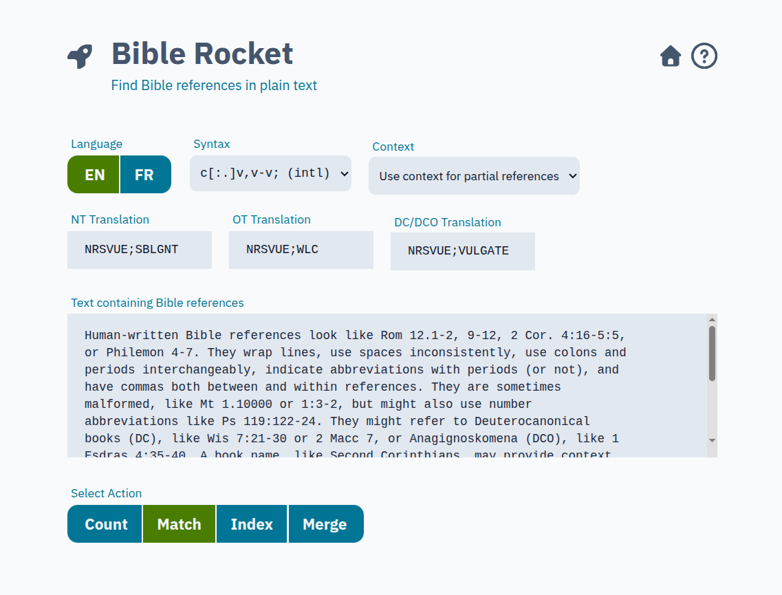 Bible Rocket