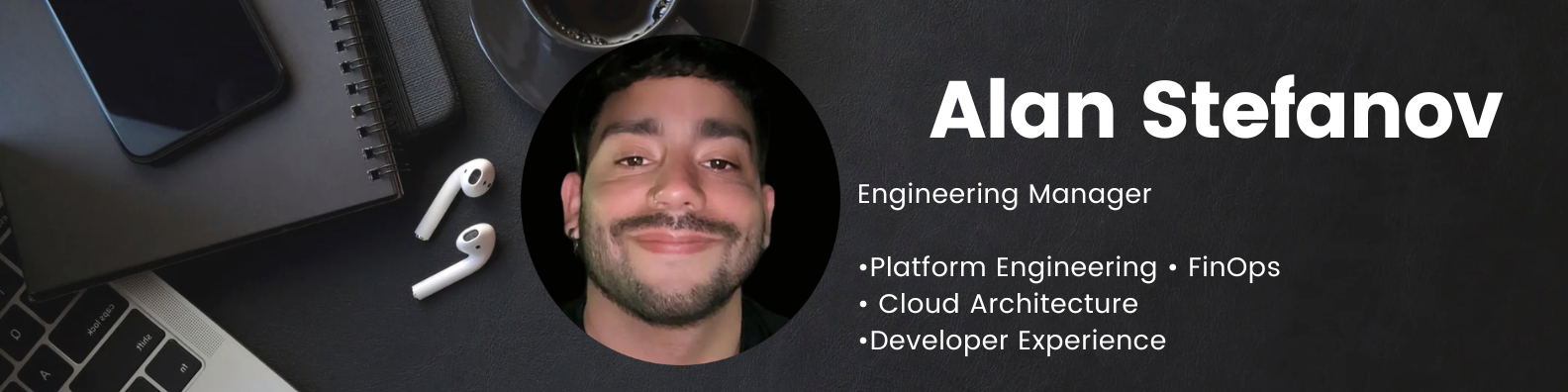 Alan Stefanov Banner