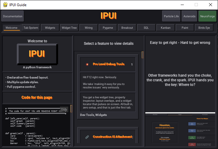 Showcase Screenshot