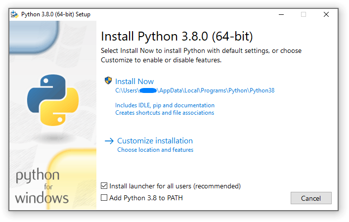 Python PATH 설정