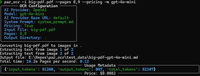 PAR Scrape Screenshot
