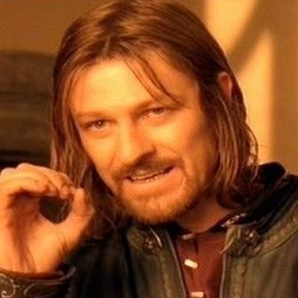 You cannot just take and (Boromir meme)