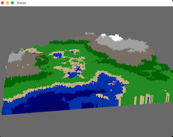Sample Default 3D Terrain