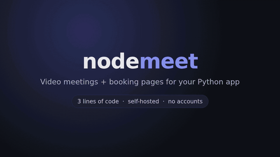 nodemeet demo