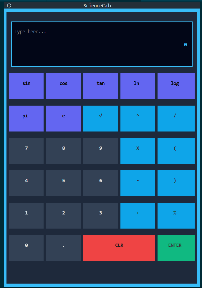 ScienceCalc Preview