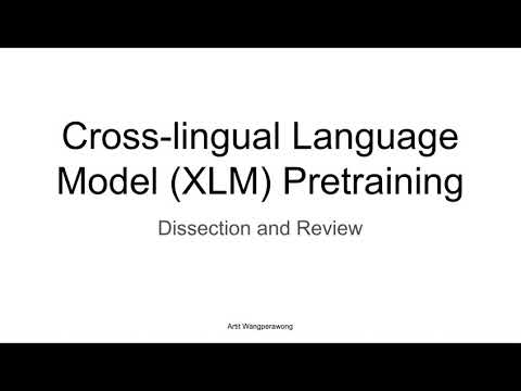 Crosslingual Models