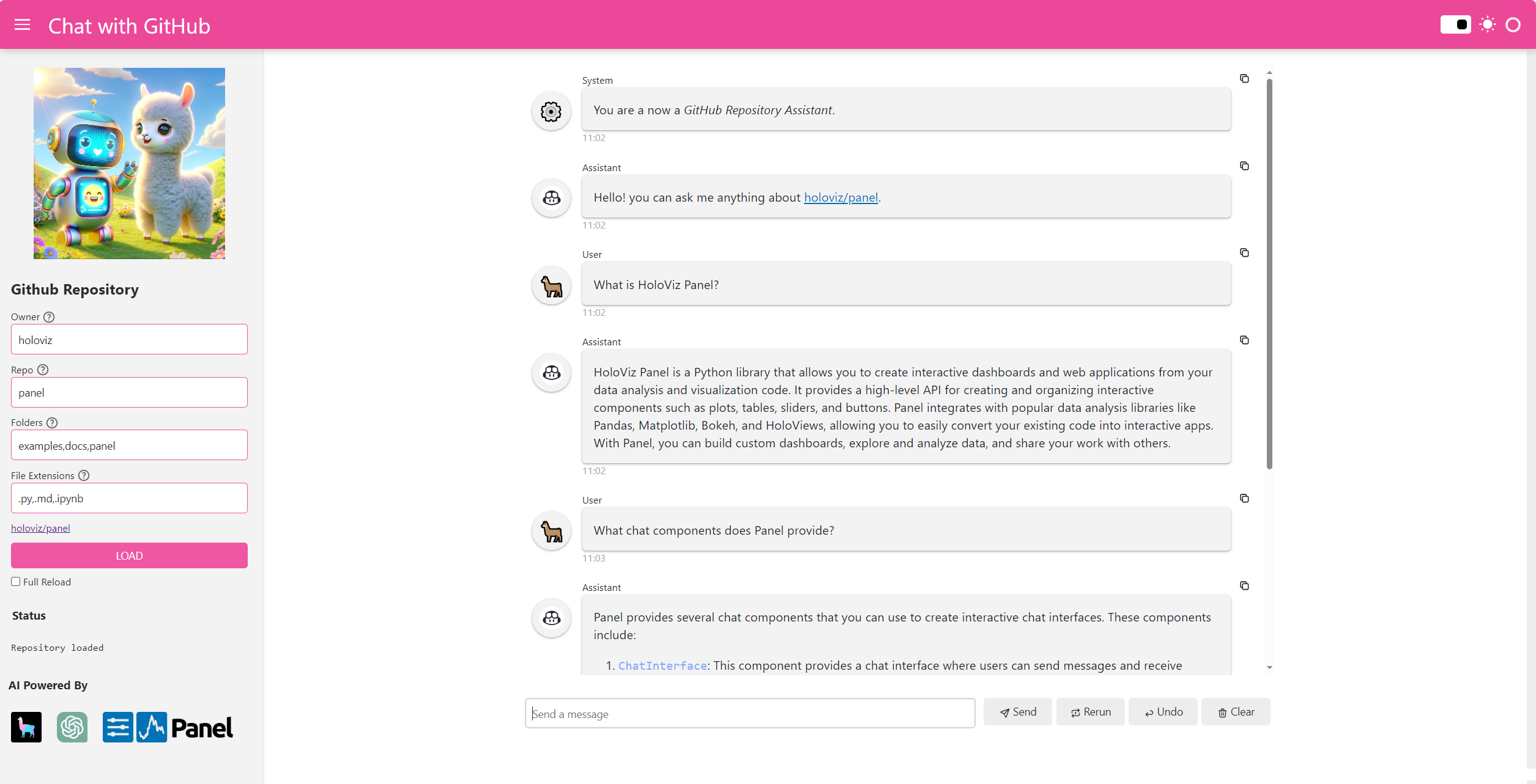 Llama index packs panel chatbot pypi