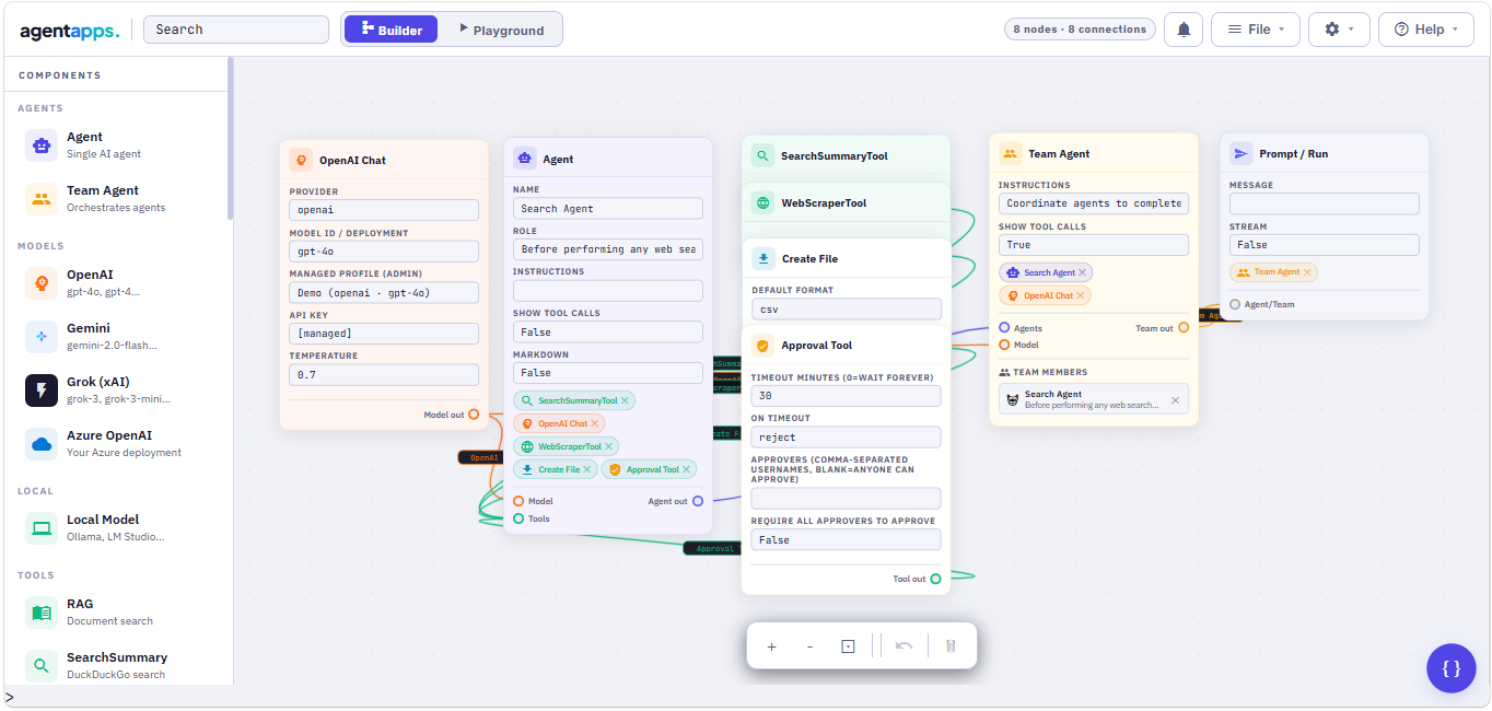 AgentApps Flow