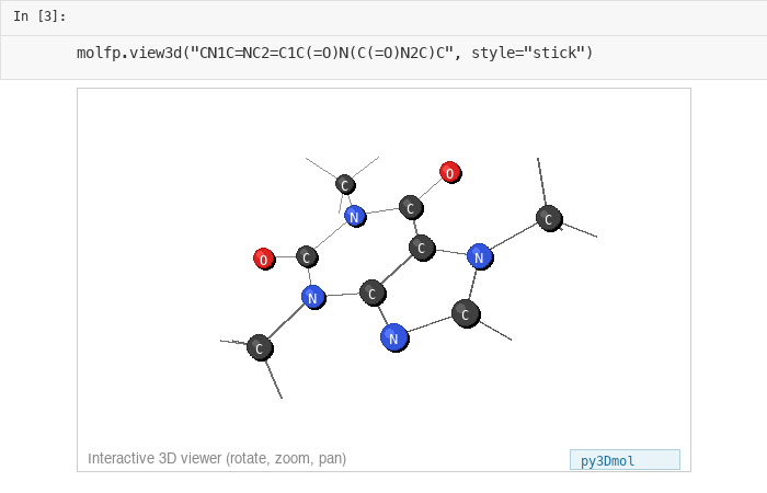 3D interactive viewer in Jupyter notebook