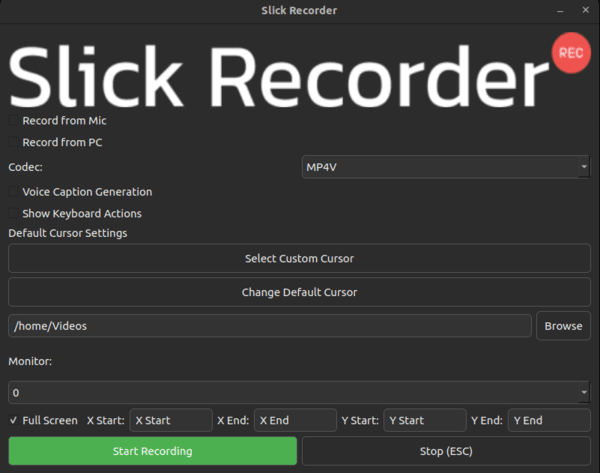 Slick Recorder