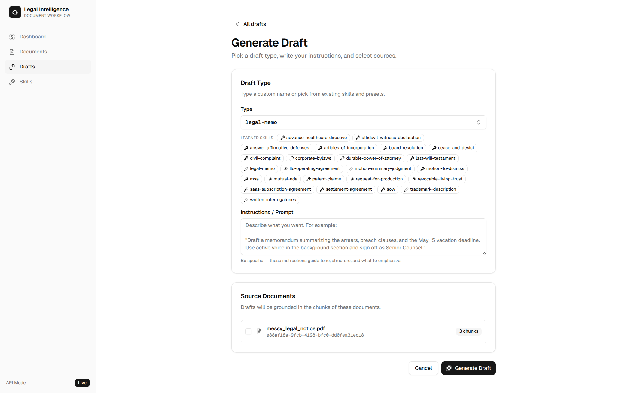 Drafting