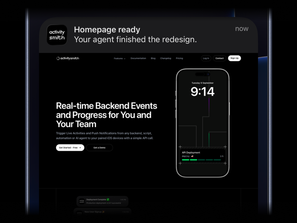 Rich push notification with image