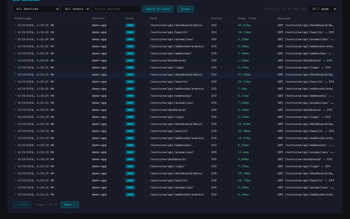 Log Explorer