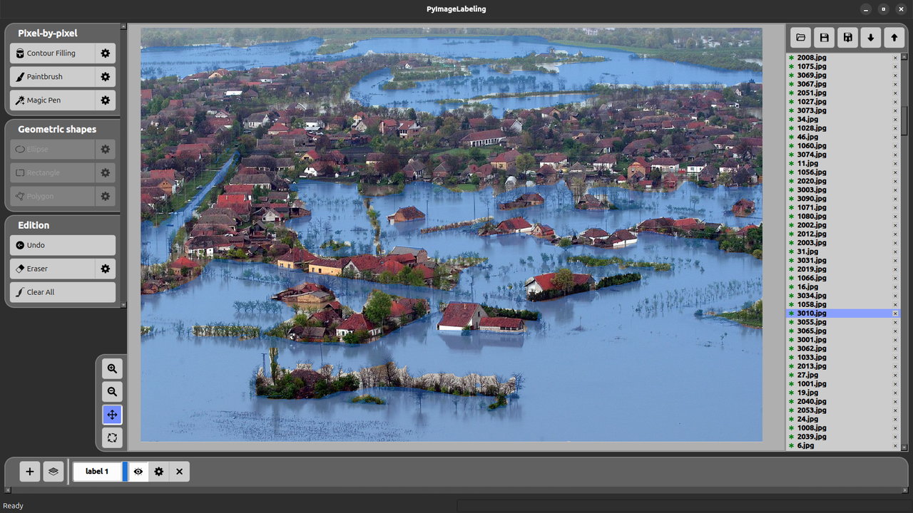 PyImageLabeling Interface