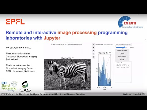 Image Processing Labs with Jupyter video on YouTube