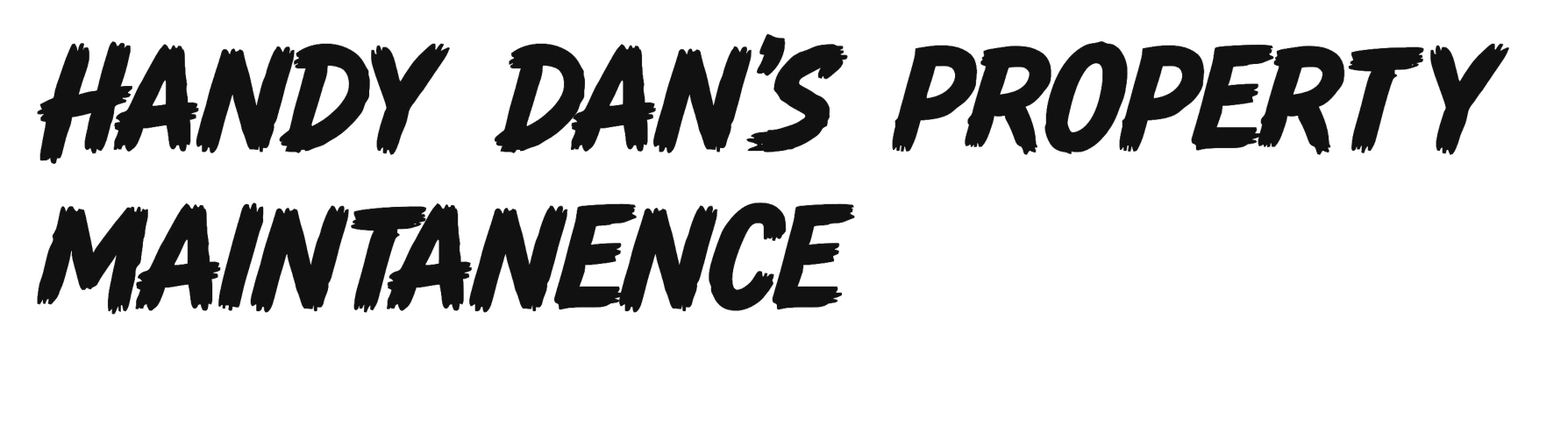 Dystopian Brush Stroke Display generated font preview