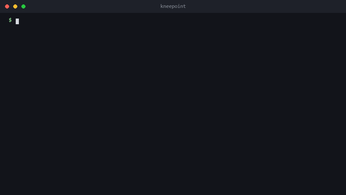 kneepoint demo