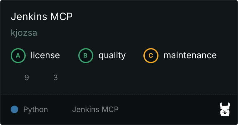 Jenkins MCP server